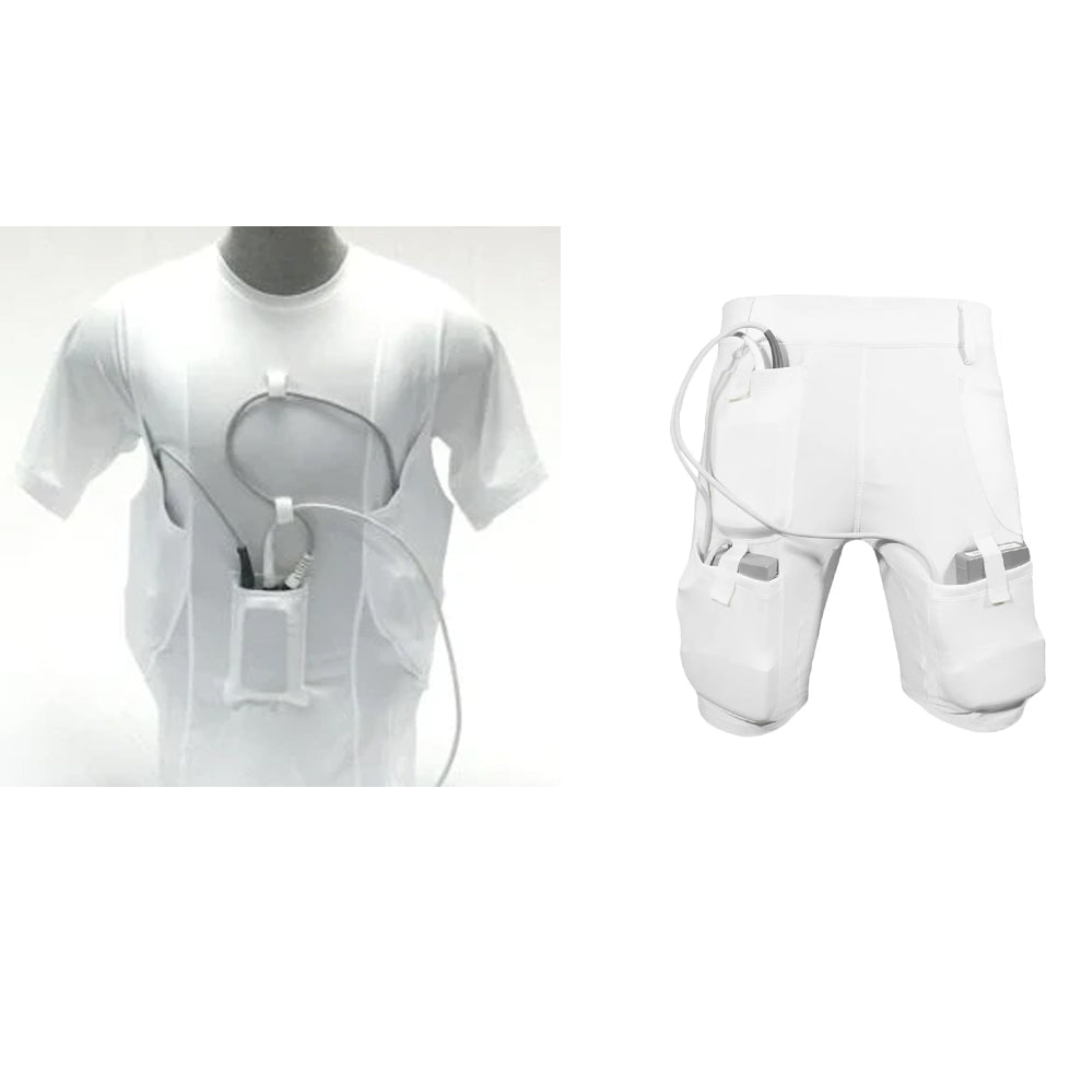 Lvad White Shirt and Shorts Bundle